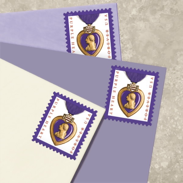 2019 Purple Heart Forever Stamps