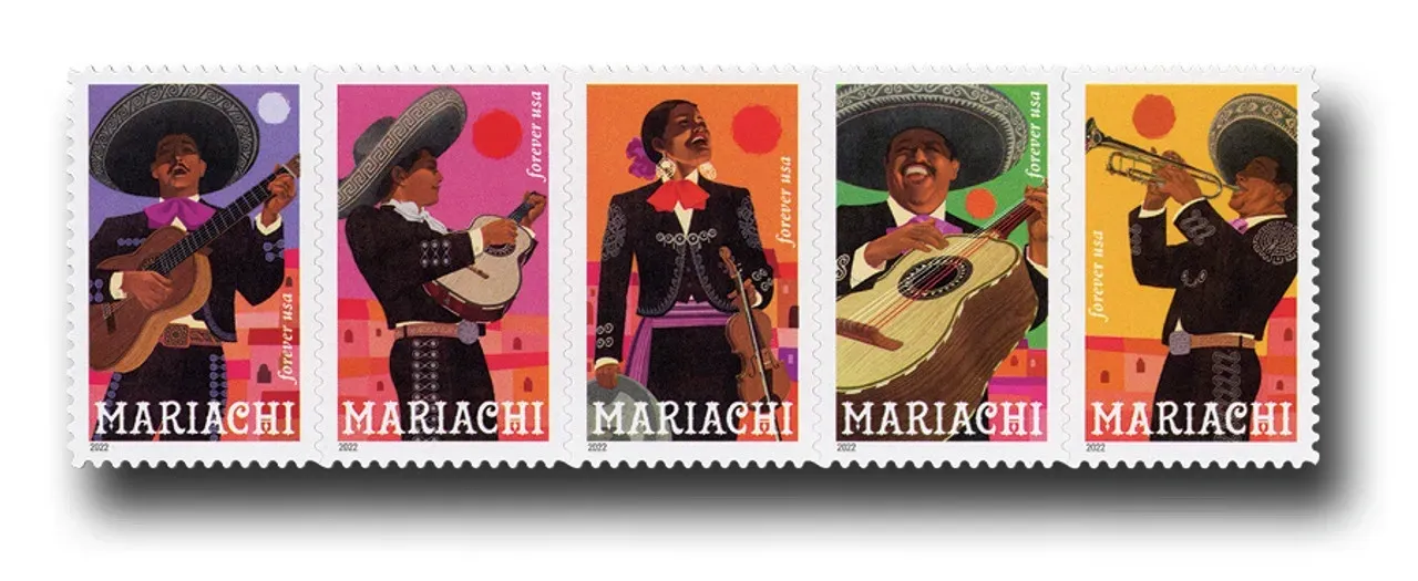 2022 USPS Mariachi Stamps