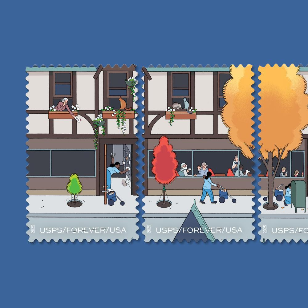 250 Years of Delivering Forever Stamps 2025