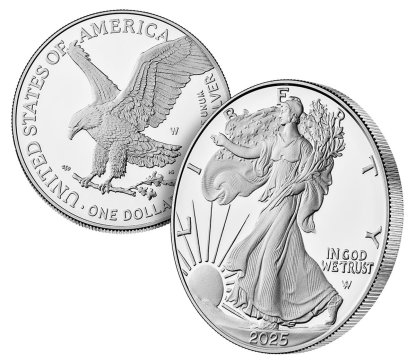 2025 AMERICAN EAGLE COINS BRILLIANT UNCIRCULATED