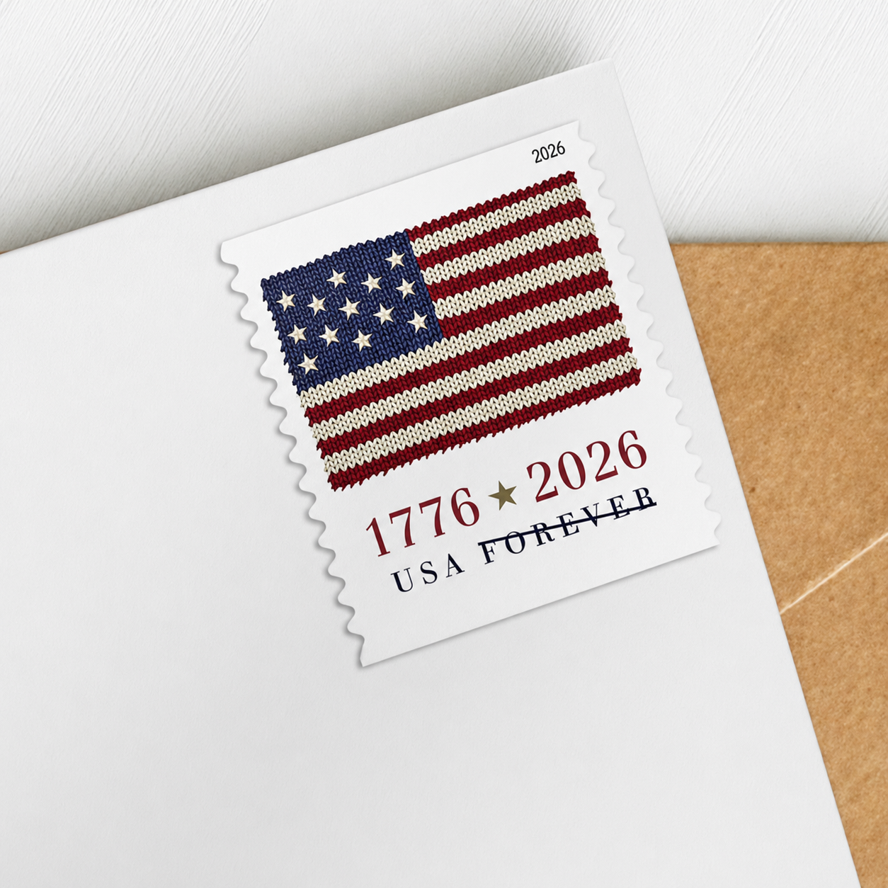 2017～2019 & 2022～2025 U.S. FLAG FOREVER STAMPS, COIL OF 100