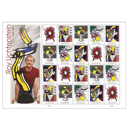 Roy Lichtenstein Stamps 2023