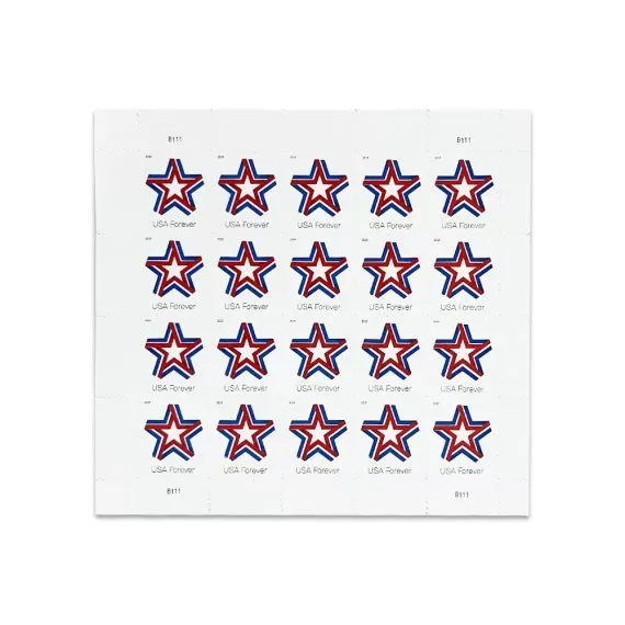 Star Ribbon Stamps