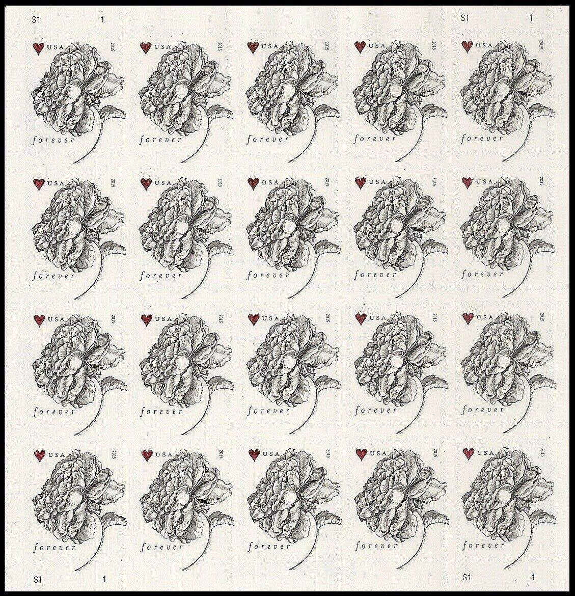 2015 Vintage Rose Stamp