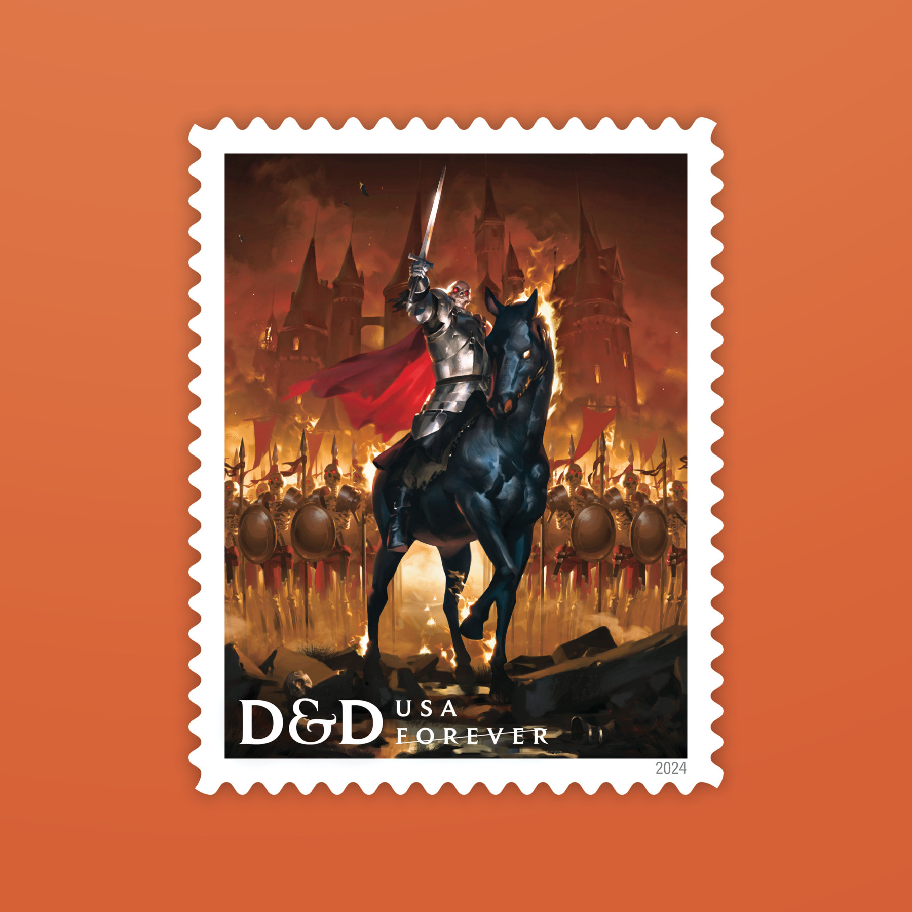 2024 Dungeons & Dragons Forever Stamps