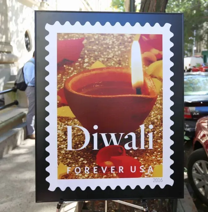 2016 USPS Diwali Celebration First Class Postage Stamps