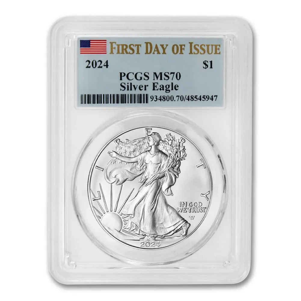 2024 AMERICAN EAGLE ONE OUNCE 99.9% SILVER PROOF COIN