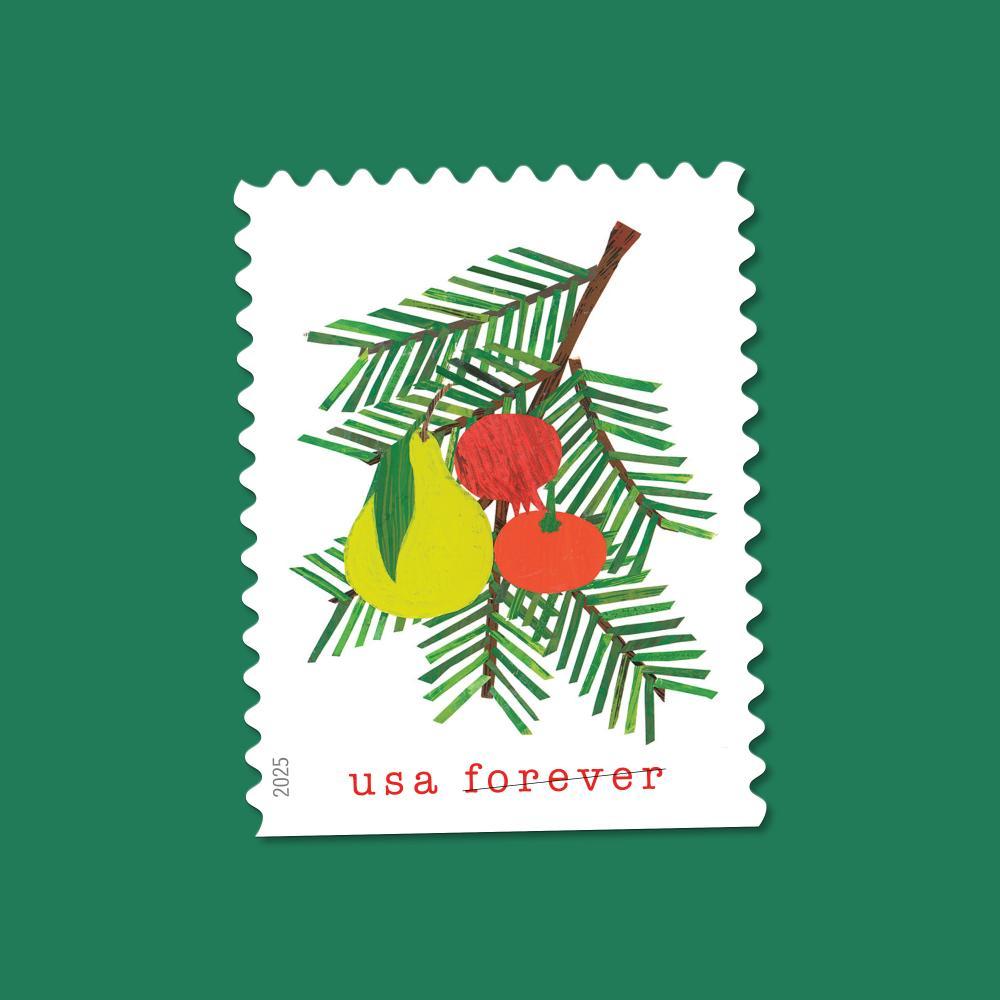 2025 Holiday Cheer Forever Stamps
