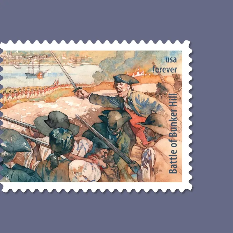 2025 Battlefields of the American Revolution Stamps