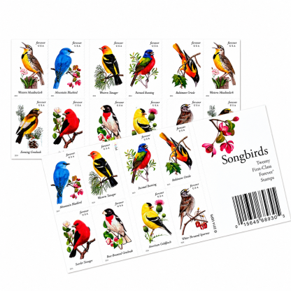 2014 Songbirds Forever Stamps 