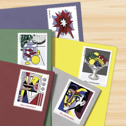 Roy Lichtenstein Stamps 2023