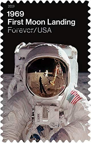 2019 First Moon Landing Stamp