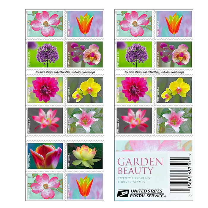 Garden Beauty Forever Stamps