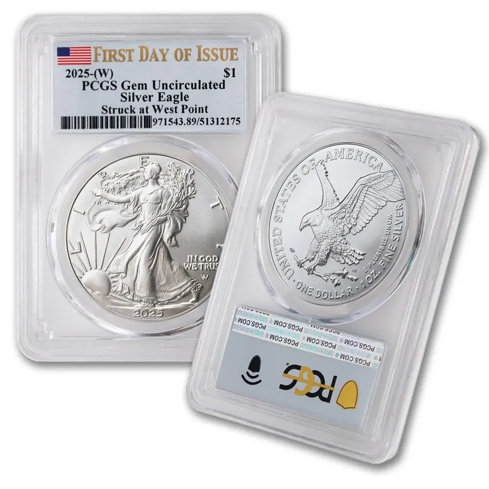 【SILVER SPOT PRICE】2022～2025 AMERICAN EAGLE ONE OUNCE 99.9% SILVER PRO