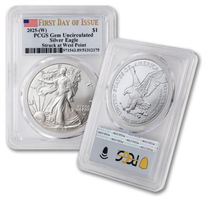 2022～2025 U.S. MINT AMERICAN EAGLE ONE OUNCE 99.9% SILVER PROOF COIN (W)