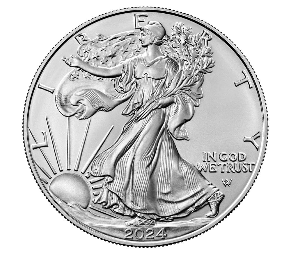 2024 AMERICAN EAGLE ONE OUNCE 99.9% SILVER PROOF COIN