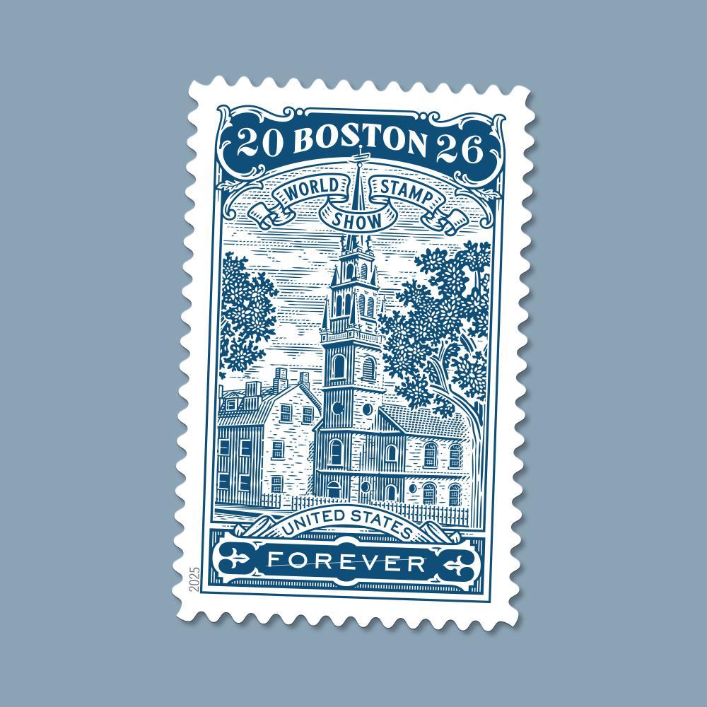  2026 Boston World Stamp Show  Forever Stamps