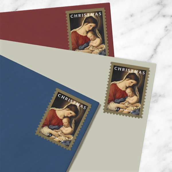 2024 Christmas Madonna and Child Stamps