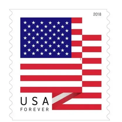 2017～2019 & 2022～2024 U.S. FLAG FOREVER STAMPS