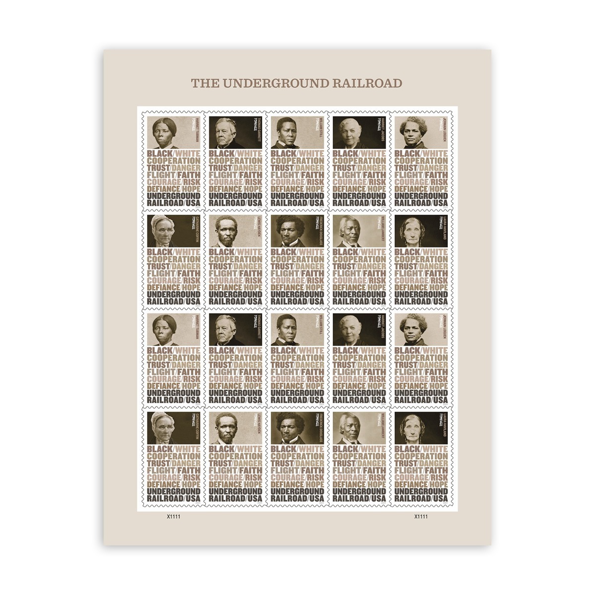 2024 Stamps - The Underground Railroad
