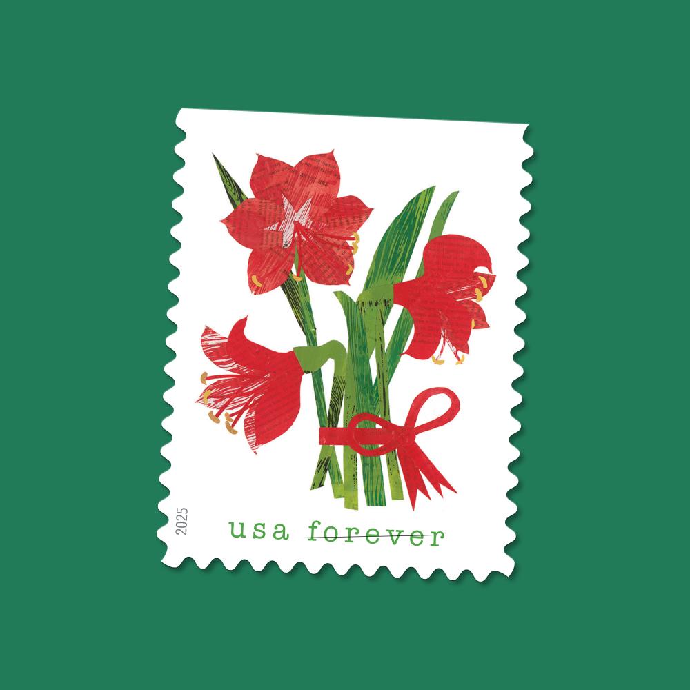 2025 Holiday Cheer Forever Stamps