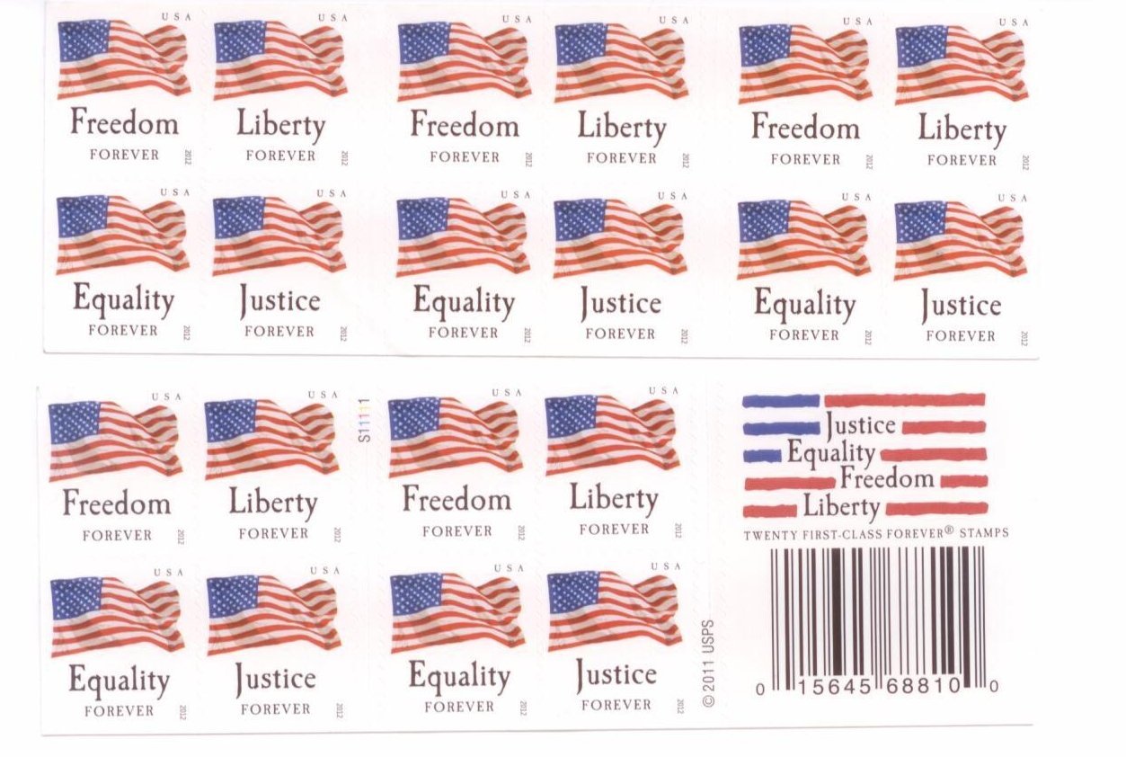 Four Flags Stamps.2012