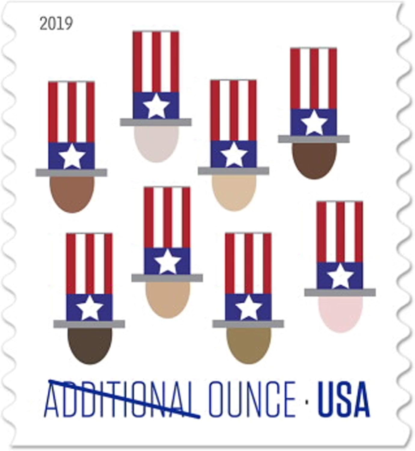 2019 Uncle Sam’s Hat Stamp