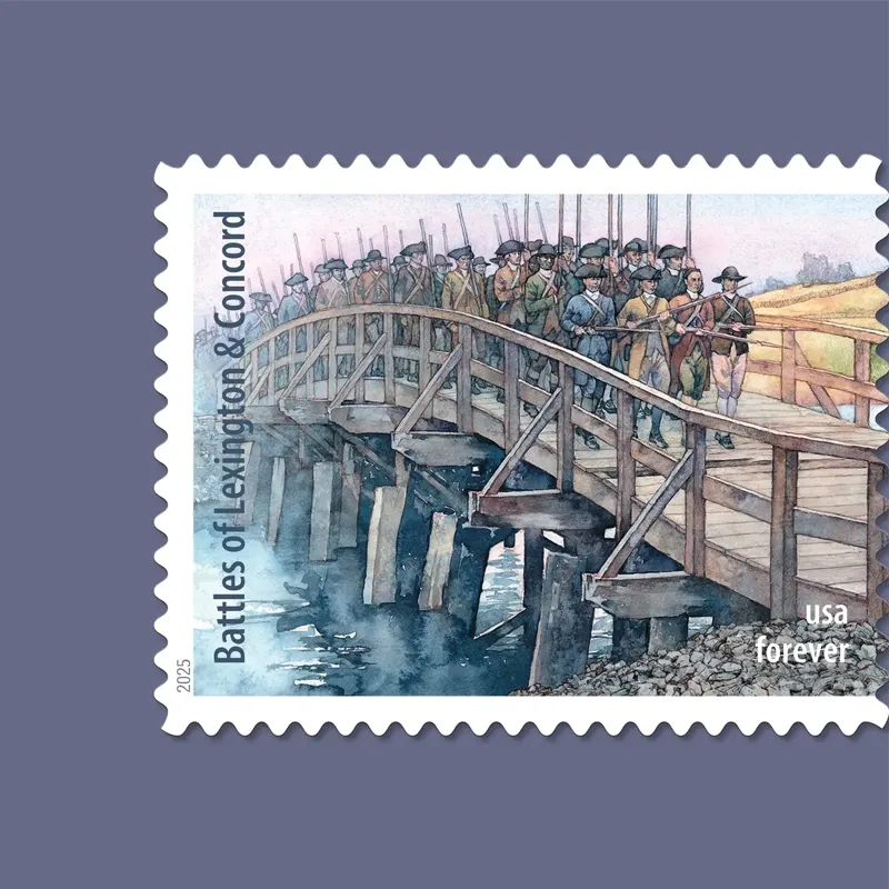 2025 Battlefields of the American Revolution Stamps