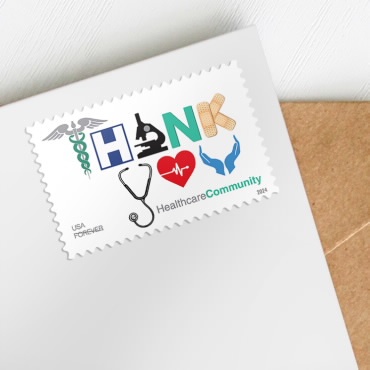 Healthcare Community Forever Stamp 2024