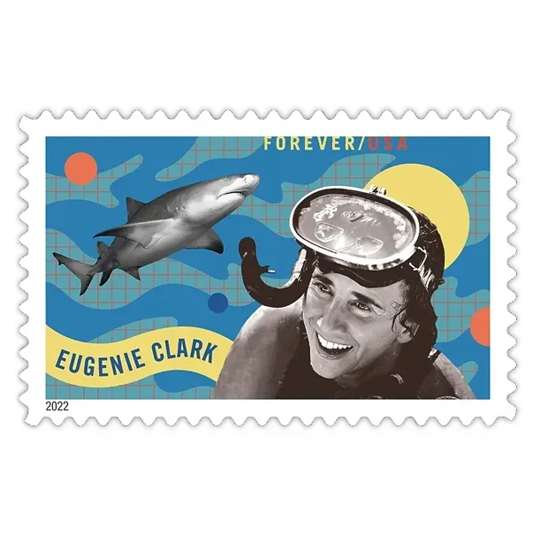 2022 First-Class Eugenie Clark Forever Stamp 