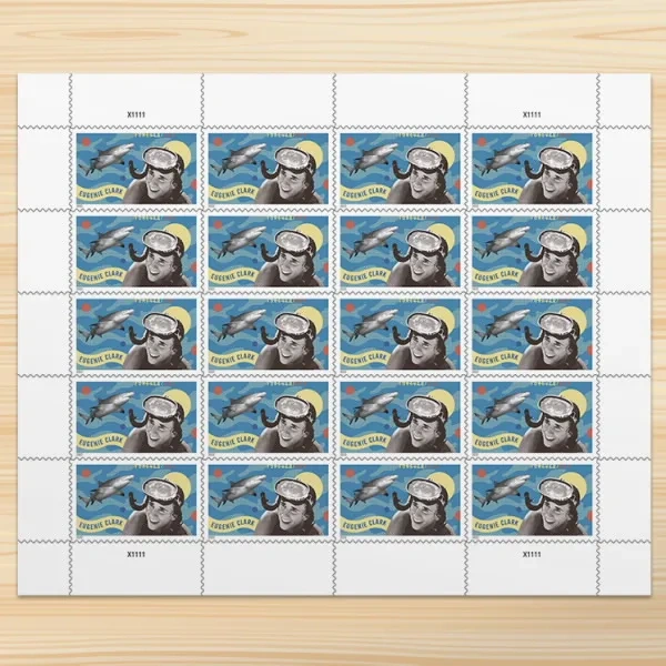 2022 USPS Eugenie Clark Postage Stamps