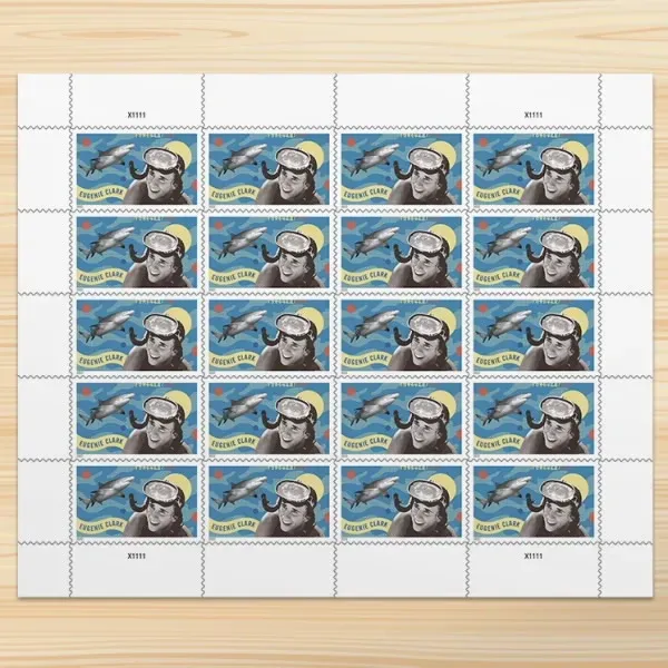 2022 USPS Eugenie Clark Postage Stamps