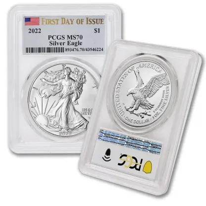 【SILVER SPOT PRICE】2022～2025 AMERICAN EAGLE ONE OUNCE 99.9% SILVER PROOF COIN (W)