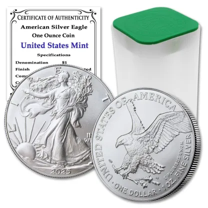 【SILVER SPOT PRICE】2022～2025 AMERICAN EAGLE ONE OUNCE 99.9% SILVER PROOF COIN (W)