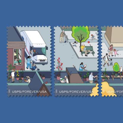 250 Years of Delivering Forever Stamps 2025