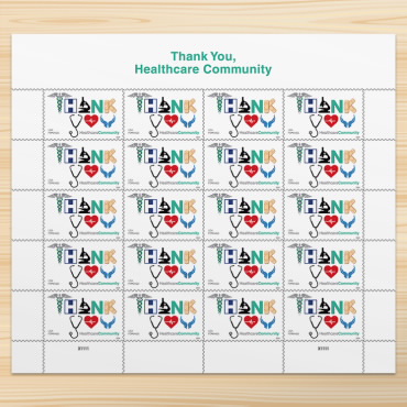 Healthcare Community Forever Stamp 2024