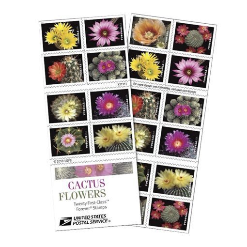 Cactus Flowers Forever Stamps