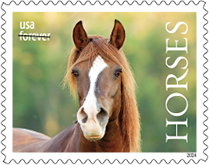 Horses Forever stamps