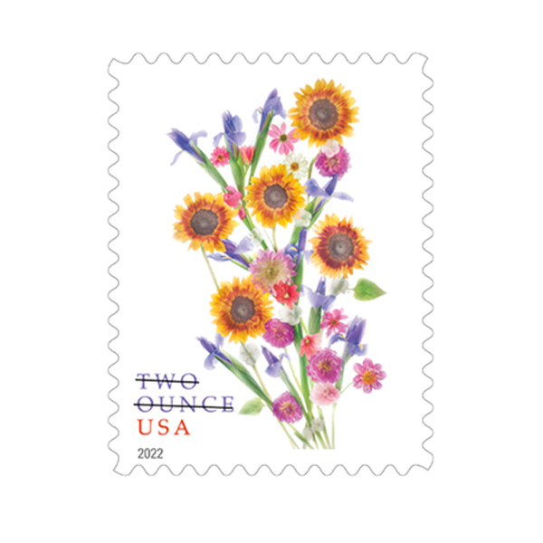 Sunflower Bouquet Stamps(Two Ounce)