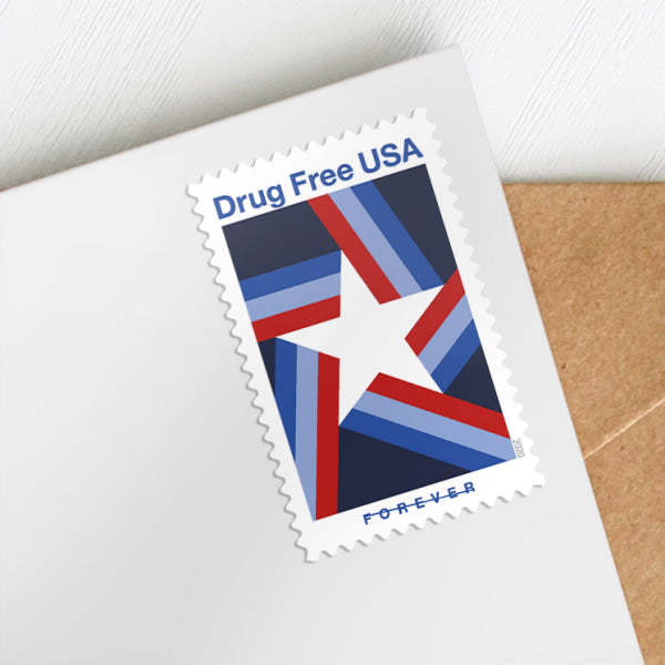 2020 Drug Free USA First-Class Forever Stamps