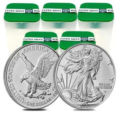 SPECIAL OFFERS 2022～2025 AMERICAN EAGLE 1 OZ 99.9% FINE SILVER COINS (W)