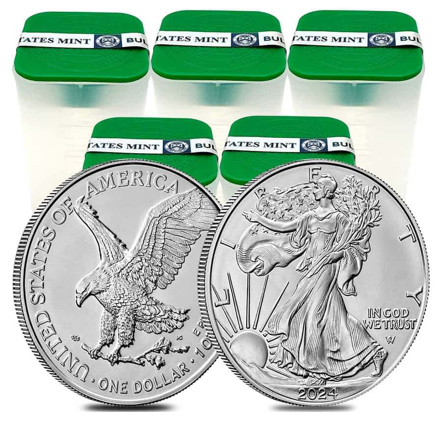 2022～2025 U.S. MINT AMERICAN EAGLE ONE OUNCE 99.9% SILVER PROOF COIN (W)