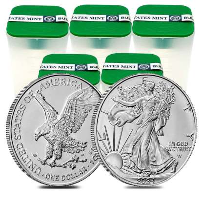 2022～2025 U.S. MINT AMERICAN EAGLE ONE OUNCE 99.9% SILVER PROOF COIN (W)