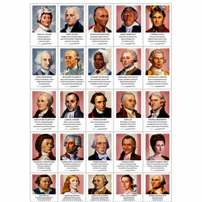 2026 Figures of the American Revolution Stamps
