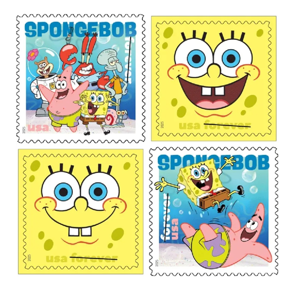2025 SpongeBob SquarePants Stamps
