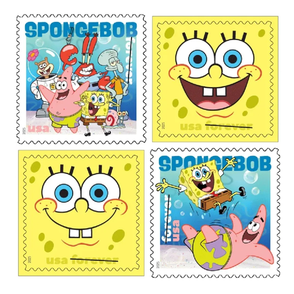 2025 SpongeBob SquarePants Stamps