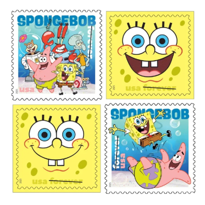 2025 SpongeBob SquarePants Stamps