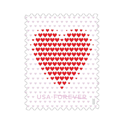 Made of Hearts Forever Stamps