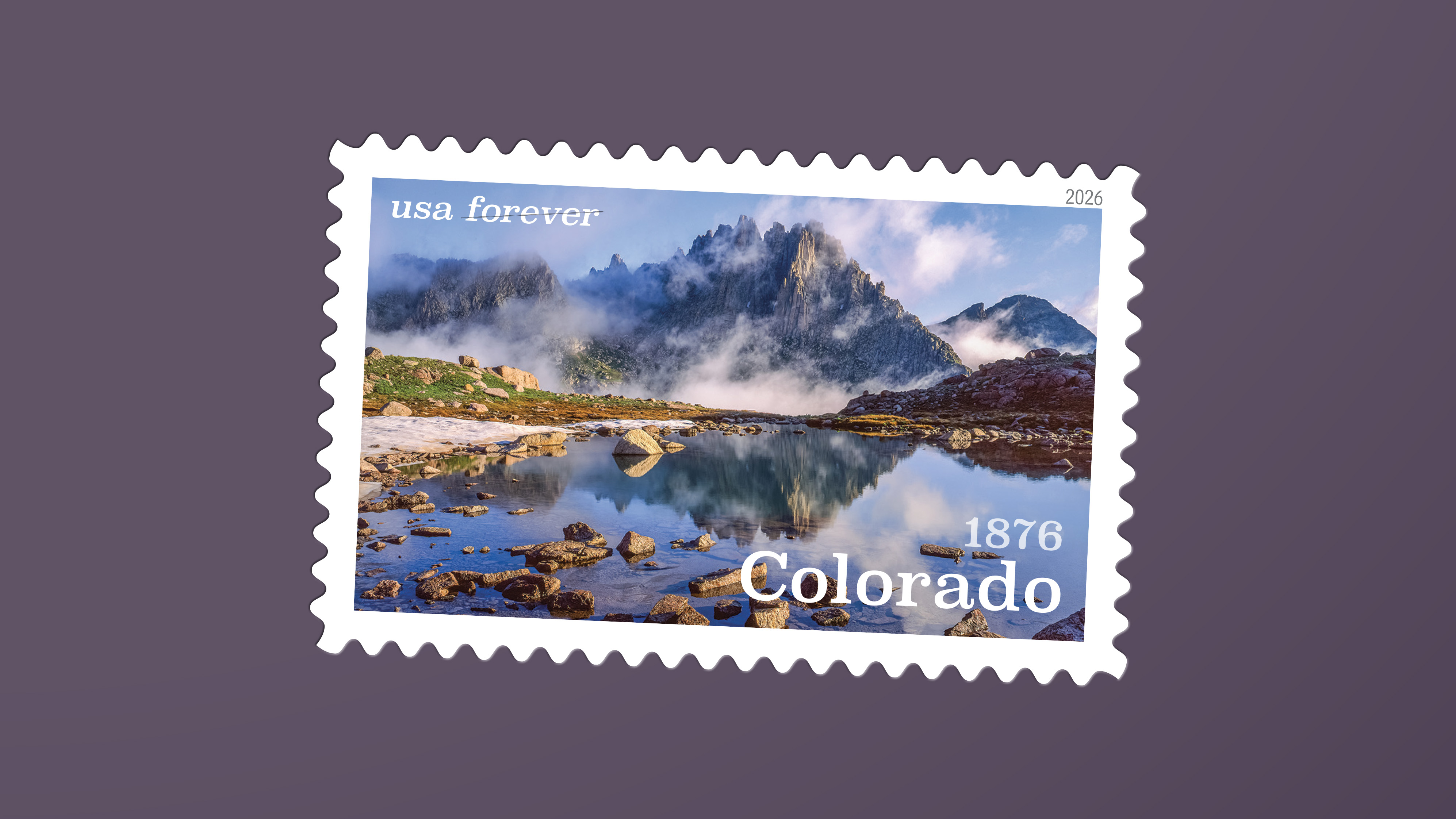 2026 Colorado Statehood Forever Stamps