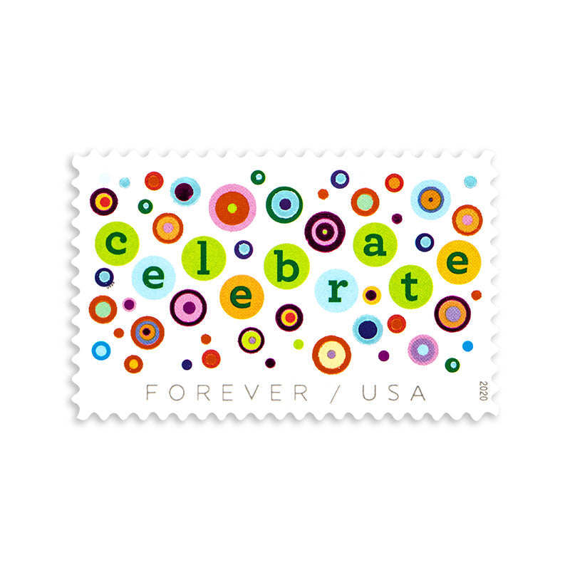 2020 Let’s Celebrate!  Stamps
